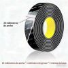 Cinta Adhesiva Nano Doble Cara Transparente de 5m x 2cm,