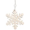Melrose Modern Home Decorative Snowflake Ornament (Boxes of 18) 2.5""