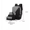 Yuqing Mochila Antirrobo Carga Usb Escolar Laptop Casual 3 Piezas