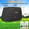 EVRBUL Golf Cart Cover, 4/4+2 Passengers Waterproof Golf Cart Covers