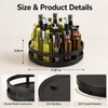 360° Rotating Spice Rack Organizer, Non-Slip Kitchen Turntable for Countertop,
