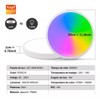 JZZB Lámpara De Techo Inteligente Tuya Wifi Bluetooth Rgbcw 24w,