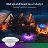 Tiudbeu Floating Pool Lights, Rechargeable Pool Lights with Remote, RGB