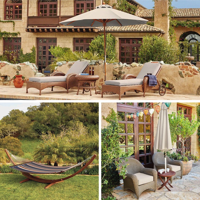 Classic Accessories Water-Resistant 72 x 21 x 3 Inch Patio