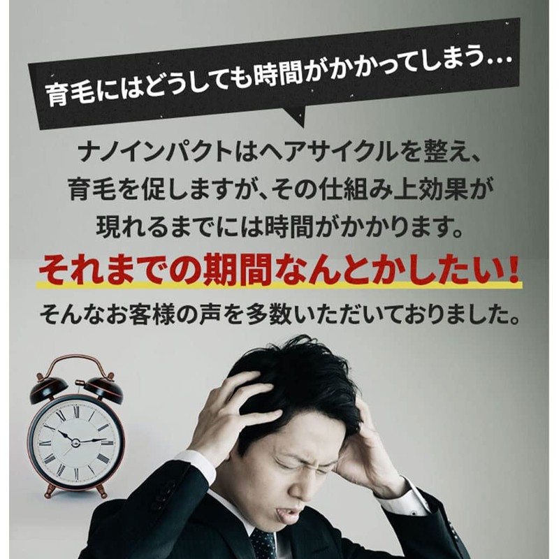 すぐに薄毛・白髪が隠せる ホソカワミクロン ナノインパクト ハイブリッドスプレー ブラック 100g 増毛スプレー ボリュームアップ 頭皮ケア 薄毛対策