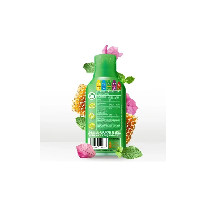 Ajolomiel Jarabe Suplemento Con Vitaminas C & A (2-pack) Menta-eucalipto