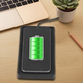 10w universal portable antislip wireless charging pad, fast phone mat holder for car, wireless charging station for cell phone