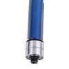 4Pcs Flush Trim Bit Set 6mm Shank Top Double Bearings