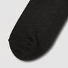 JAJU [JAJU] Women's Modal Rolled Top Long Socks 3-Pack_Black