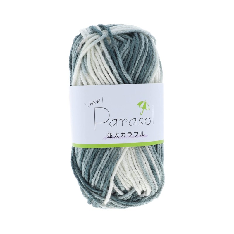 Yokota 6908 Wool Parasol, Acrylic, Medium Size, Colorful, 5 Ball