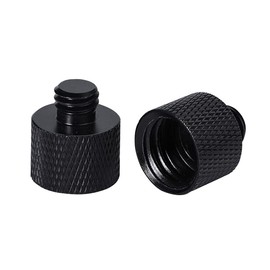 Tripod Adapter Anti-Corrosion 5/8" female to 1/4" male, 5/8" female to 3/8" male Camera Screw Adapter Thread for Mounting Camera Monitor Tripod Stable