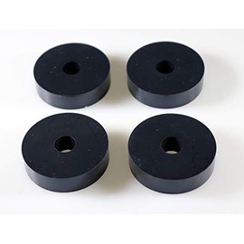 Sorbothane Premium Vibration Isolation Washer (2" OD x 0.5" ID x 0.5" Thick, 50 Durometer (Medium))