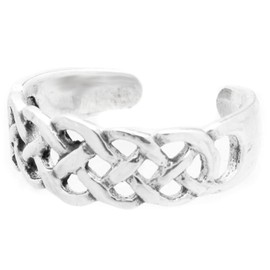 WINDALF Celtic Vintage Toe Ring NUADA 6mm Bohemian Foot Jewellery Summer Indie Gipsy Jewelry 925 Sterling Silver