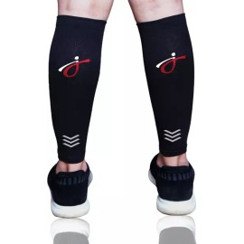 Shin Splitter 남녀용 종아리 압박 슬리브 - 신 스플린트 브레이스 달리기 사이클링 축구 [Large] Men's and Women's Calf Compression Sleeve - Shin Splint Brace for Running, Cycling, Soccer [Large]