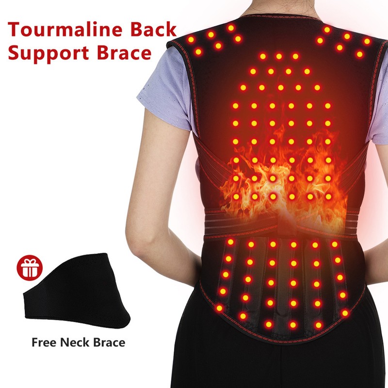 Soothing Back Support Belt Self Heating Back Support Waist Brace