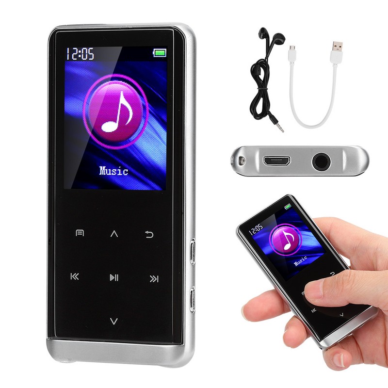 Bluetooth MP3 Player Mini MP4 Media FM Radio Recorder HIFI