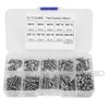 M3 Flat Head Phillips Screws Set, 340 Pieces Stainless Steel