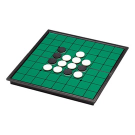 TOYANDONA 1 Set Folding Draughts Magnetic Board Game Toys Reversi Game Folding Travel Games Black White Gobang