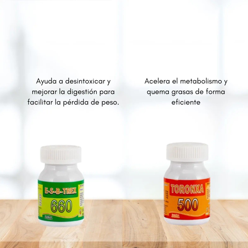 Paquete Naturista Para Bajar De Peso Integral Y Saludable Sin