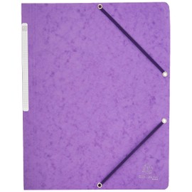 Exacompta 5510E Folder with Corner Elastic Fastener Bands