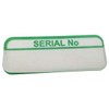 100 x PRE PRINTED LABELS - Serial Number PK100 -