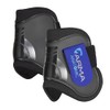 Shires Arma Fetlock Boots - Black/Royal Blue: Cob/Full