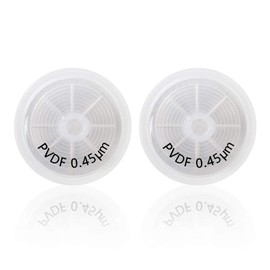 Hydrophilic PVDF Syringe Filters 25mm Pack of 100 PVDF-25mm-0.45μm PVDF-25mm-0.45µm