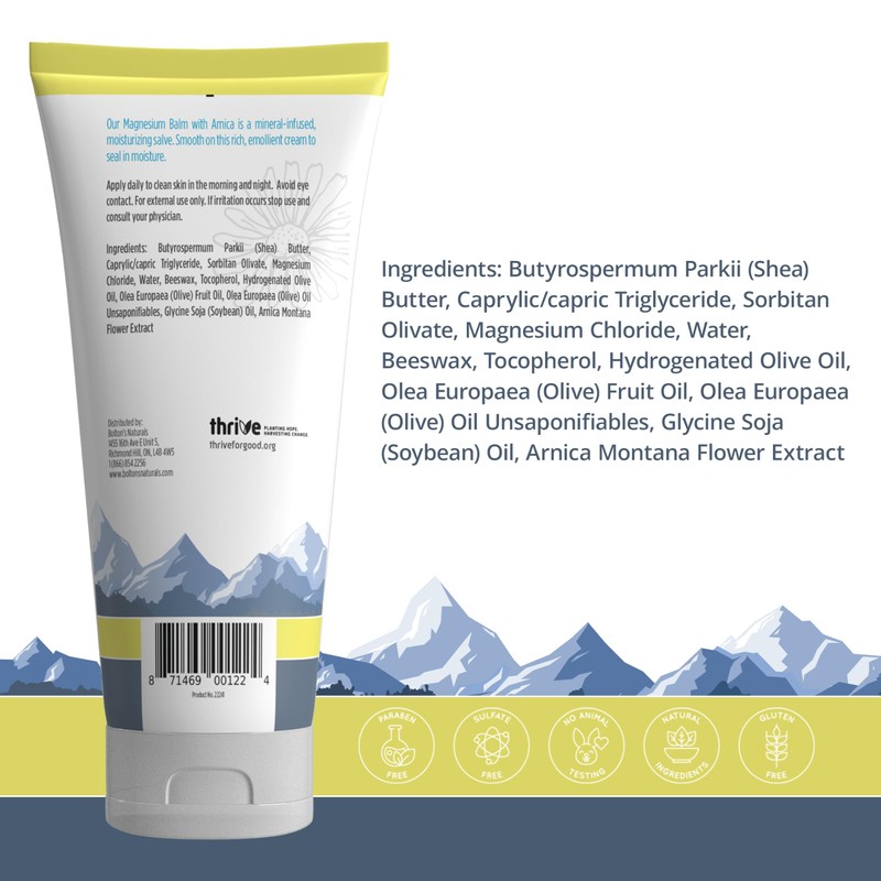 Bolton's Naturals Arnica Magnesium Chloride Balm 118ml
