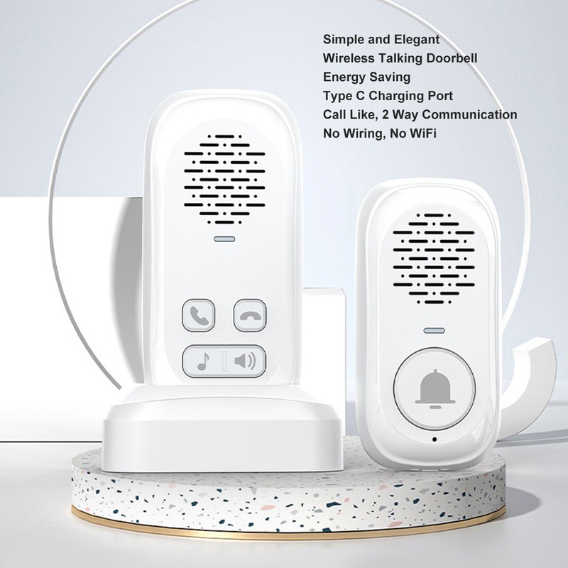 2 Way Voice Intercom 300m Long Distance Wireless Voice Intercom