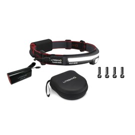 OPTIMAL VENTURES Liteband Multi-Beam Personal LED Headlamp (Carbon Fiber Color, PureHD 2500 Bundles)