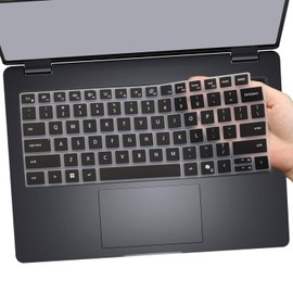 Keyboard Cover for 2026 2025 Dell Pro 14 PC14250/14255,Pro 14 Plus PB14250/14255,Pro 14 Max MC14250/14255 14'' (NOT FIT Dell Pro Max 14 Premium & Education/Rugged/Essential 14)-Black