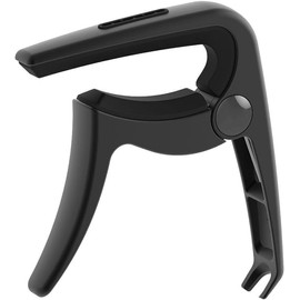 Musiin 3IN1 Guitar Capo, Zinc Alloy Metal Capo for Acoustic and Electric Guitars, Ukulele, Mandolin, Classical Guitar Accessories (Black)