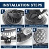 jose2015 Motorcycle Spotlight Mounting Bracket,Motorcycle Fog Light Bracket Easy to