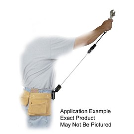 Gear Keeper RT3-5602 Retractable Tool Tether Lanyard with Heavy Duty Carabiner Clip Mount - 32oz Tool Load Limit - Quick Connect Buckle - ANSI/ISEA 121 Compliant USA Made