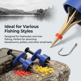 Honeyone Pellet Bait Bander Tool with 5000 Bands for Carp Fishing Baits