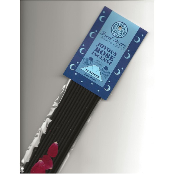 FRED SOLL'S® Resin ON A Stick® Joyous Rose Incense (20)