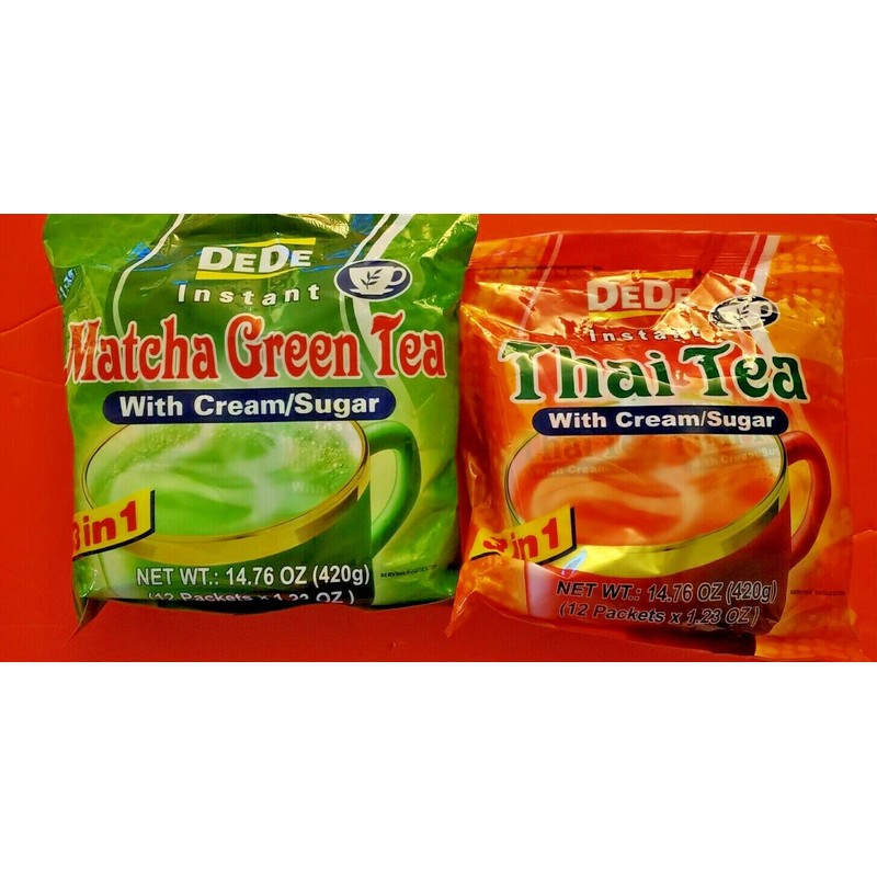 DEDE 2 PACK DEDE 3 IN 1 INSTANT MATCHA GREEN