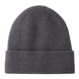 Magracy Toddler Boys Girls Winter Beanie Hat Warm Stretchy Fleece Lined Knit Hat for Kids Charcoal Grey