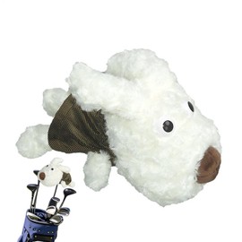 Head Covers for Golf Clubs,Plush Dog Driver Protector | Club Covers for Woods Funny Headcover for Golfer Men Women