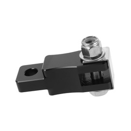 Garneck Pedal Extension Clutch Pedal Extender Car Accessories Roof Rack Tyre Replacement Brake Pedal Cover Lower Motor Mount Insert Black Aluminium Alloy