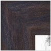 ArtToFrames 10x27 inch Black - Distressed Wood Wood Picture Frame,