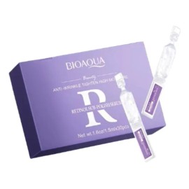 Ampolletas Retinol Antiarrugas Antimanchas Aclarante Cj 30pz Momento De Aplicación Noche Tipo De Piel Todo Tipo De Piel