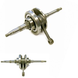 CRANKSHAFT GY6 4STROKE 125-150CC 152QMI 150 QMJ GY6 Scooter Moped TAOTAO ZNEN BENZHOU ROKETA JONWAY Baja JMSTAR Peace VIP Tank JCL BMS and Many More.
