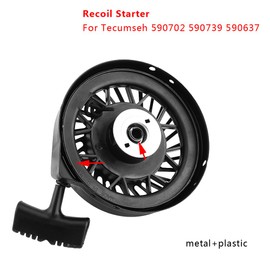 Recoil Pull Starter 590702, Moto Recoil Pull Start for moteurs LV195EA, LEV80, LEV115, LEV120 lanceur tecumseh tecumseh lanceur + tecumseh lanceur tecumseh lanceur tecumseh te