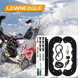 LAWNEAGLE 99-9313 Snow Blower Paddles with 55-8760 Scraper Blade, 55-9300 Drive Belt Replaces Toro 99-9313 Kit, Toro 55-8760 for Toro CCR 2000, CCR 2400, CCR 2400R, CCR 2500, CCR 3000 GTS Snowthrowers