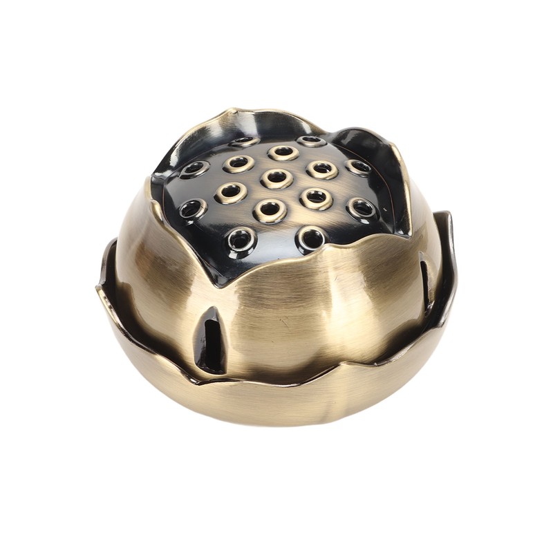 Incense Burner Antique Exquisite Metal Incense Burner Holder for Incense
