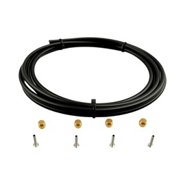 Hydraulic Bike Brake Cable Hose Kit 2500mm for Shimano BH59 M355,M395,M445,M446,M447,M315,M505,System,Included 4 Bicycle Brake Olives and 4 Brass Connecting Inserts
