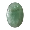 Manekieko Natural Green Fluorite Worry Stones Oval Palm Pockets Healing