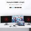 8K Displayport Switcher, DP 1.4, Bi-Directional DP Switcher, 3 Inputs,