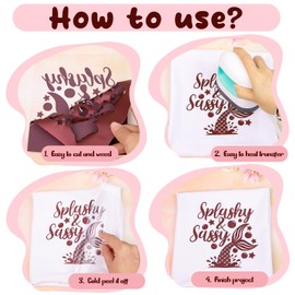 VINYL FROG Heat Transfer Vinyl Roll HTV Vinyl - 30.5x155cm Ancora Red Iron on Vinyl for T-Shirts, Heat Press Vinyl for DIY Craft Designs